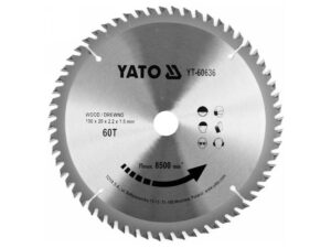 YATO Fűrésztárcsa fához 190 x 20 x 1,5 mm / 60T