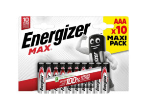 ENERGIZER MAX AAA/mikro alkáli elem 1,5 V (10 db)