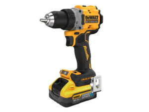 DEWALT Akkus fúrócsavarozó 18 V szénkefe nélküli 90Nm (2 x 5,0 Ah akku + töltő + TSTAK)