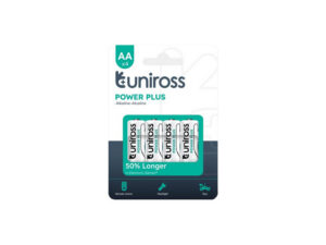 UNIROSS AAA/mikro tartós alkáli elem 1,5 V (4 db)