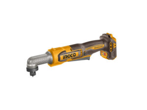 INGCO Akkus sarok ütvecsavarozó 1/4" 80 Nm szénkefe nélküli 20 V (akku és töltő nélkül)