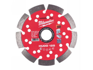 MILWAUKEE Gyémánt vágókorong 125 x 2,6 x 10 x 22,2 mm szegmentált HUDD