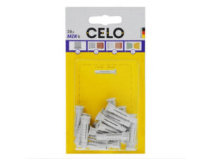 CELO MZK univerzális galléros műanyag dübel 6 x 30 (20 db)
