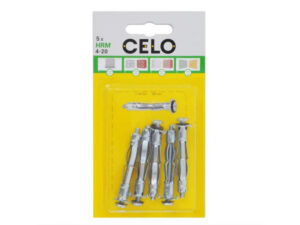 CELO Roppantós Fém Gipszkarton dübel HRM 4-20 (5 db)