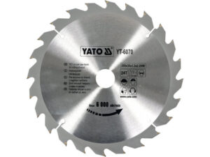 YATO Fűrésztárcsa fához 250 x 30 x 2,2 mm / 24T