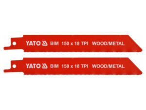 YATO Szablyafűrészlap 150 mm/18TPI bimetál (2 db)