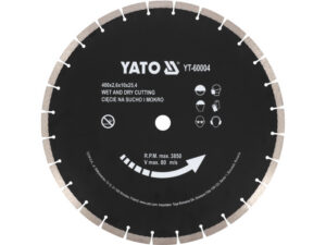 YATO Gyémánt vágókorong 400 x 3,6 x 10,0 x 25,4 mm szegmentált