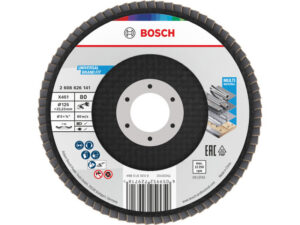 BOSCH Lamellás csiszolókorong kúpos 125 x 22,2 / P80 alu-oxid X451 Multi Material